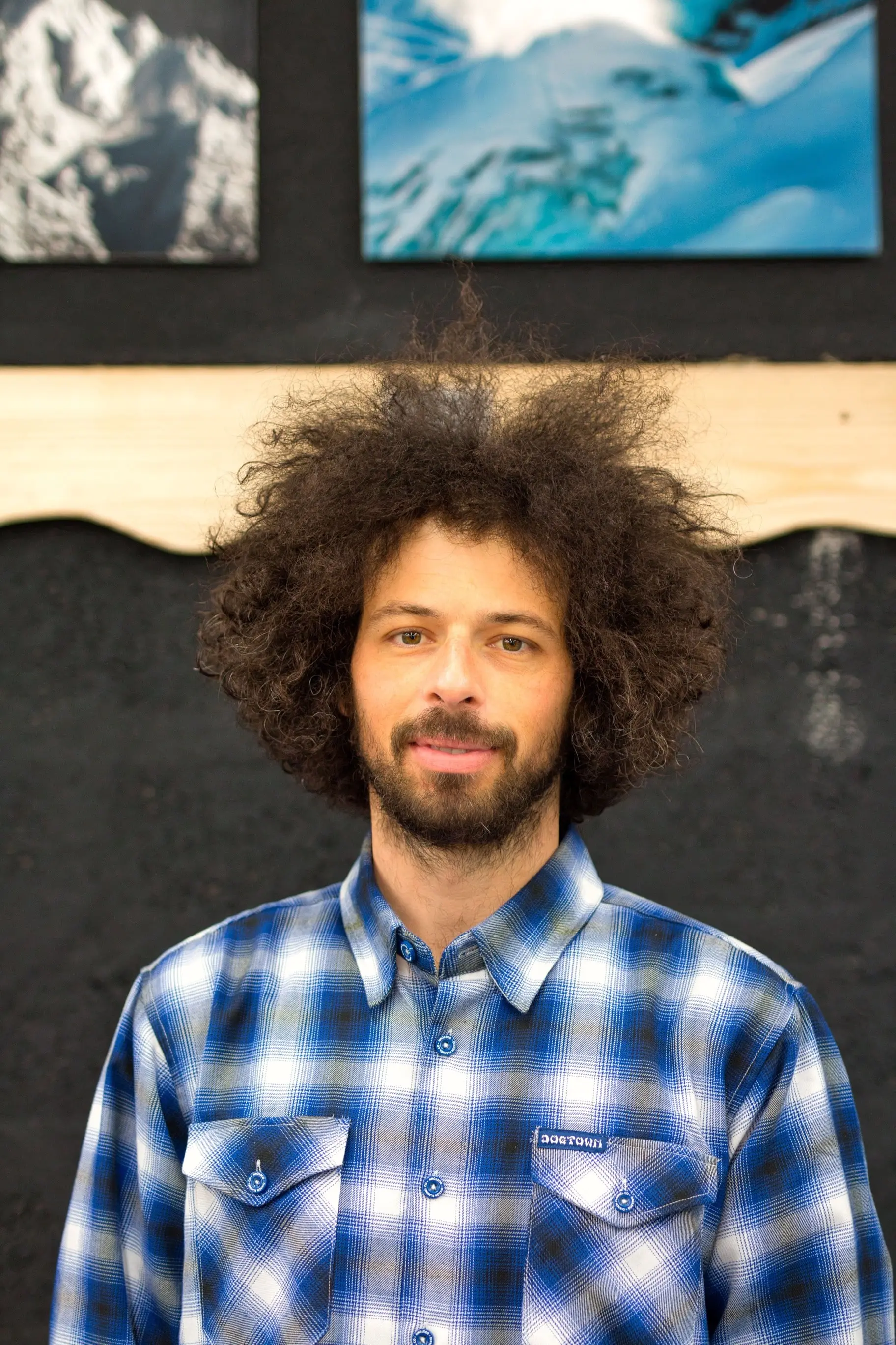 photograph of the artist, Fabian BODET.